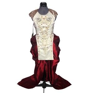 The School For Good & Evil Sophie Transformation Cosplay Dress NWT L 36-30-36